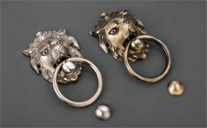 FANCY Door Knocker Lion: catalogue photo
