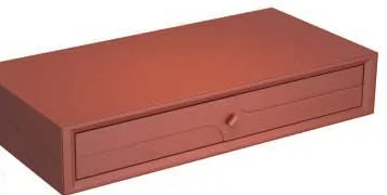 ROOT RG Leather Drawer with Password: product (Mocha series)