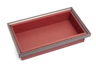 ROOT RG Leather Storage Basket: product (Mocha series)