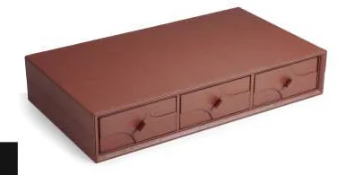 ROOT RG Triple Layer Leather Drawer: product (Mocha series)