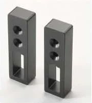 ROOT Wardrobe Pipe Bracket: product (Grey, side mounted)